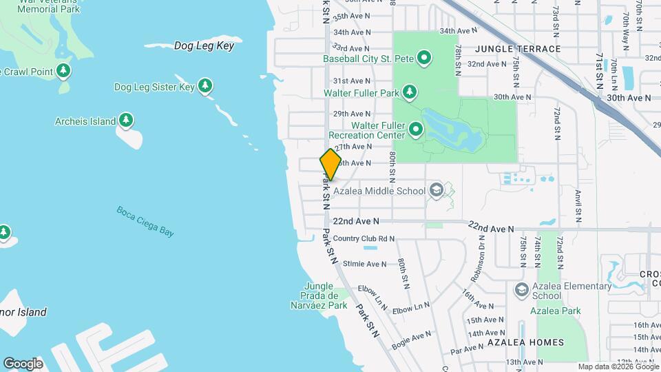 2413 Park St N Map and Location Details