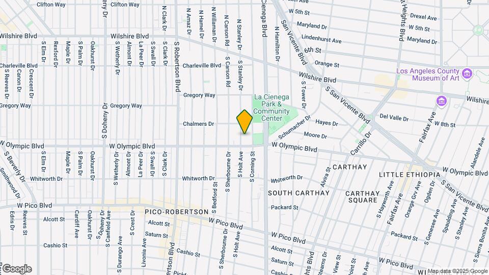 926 S Holt Ave Map and Location Details