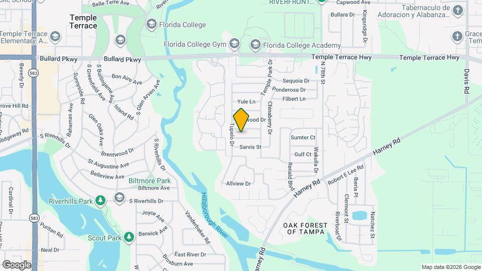 7008 Aspen Ave Map and Location Details