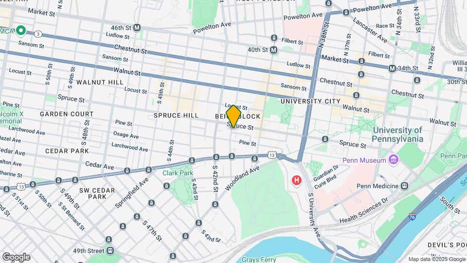 305-307 S 41st St Map and Location Details
