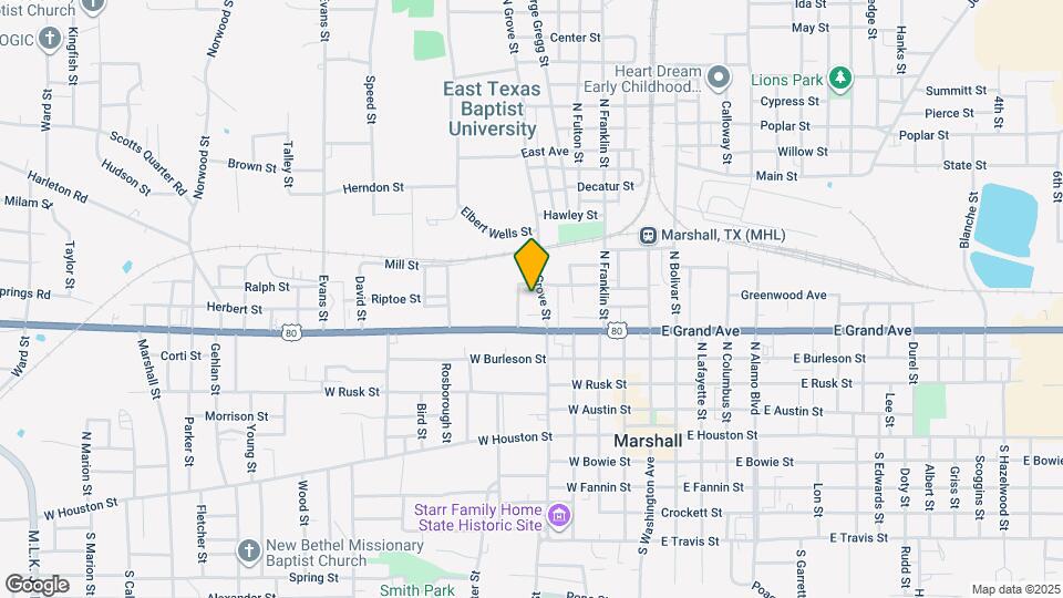 601 N Grove St, Unit C Mapa y Detalles de la Ubicación