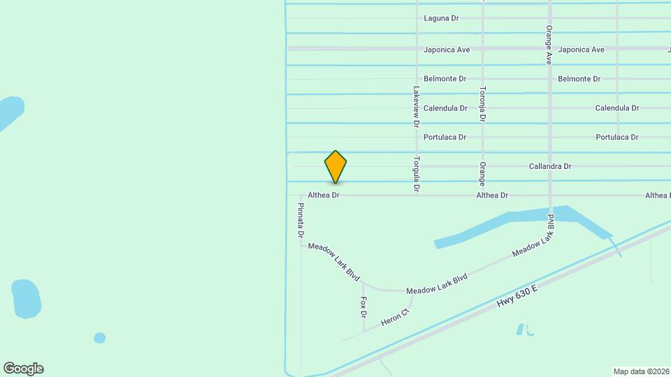 1106 Althea Dr, Unit 14-102 Map and Location Details