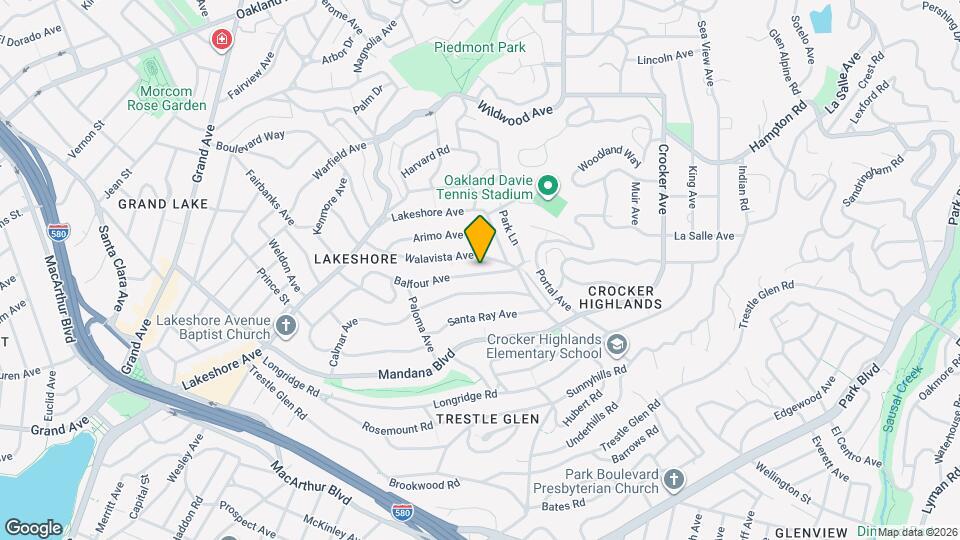 4209 Balfour Ave Map and Location Details