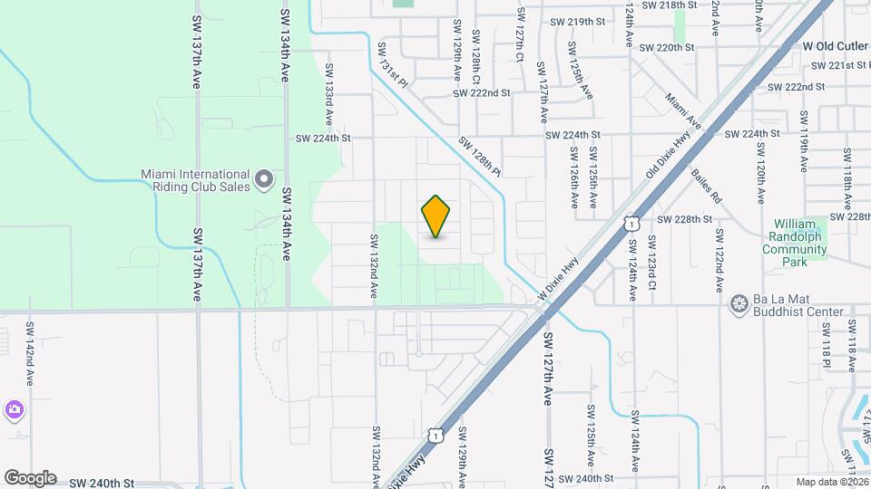 12959 SW 229th Ter Map and Location Details