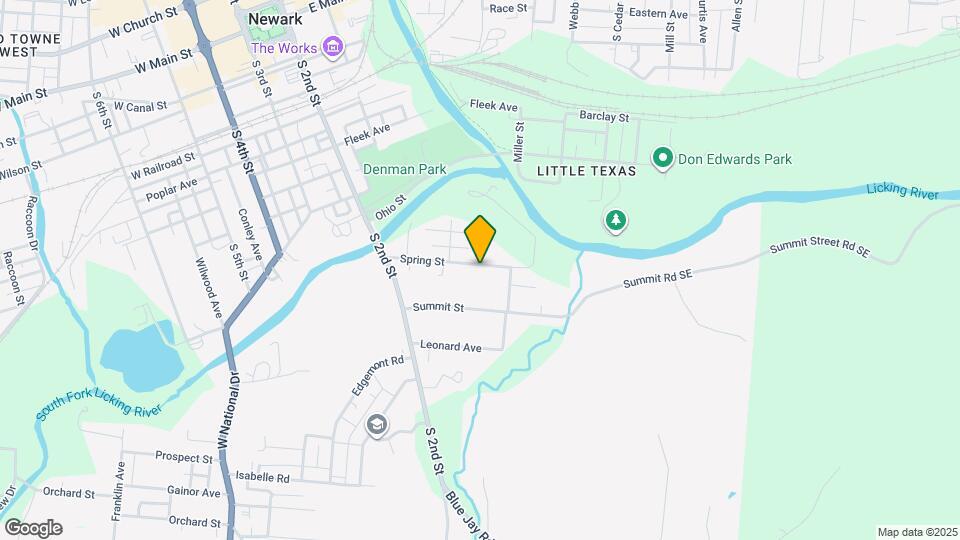 107 Spring St Map and Location Details