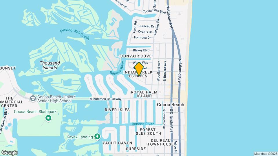 475 Indian Creek Dr Map and Location Details