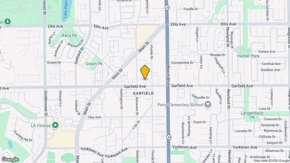 7805 Garfield Ave Mapa y Detalles de la Ubicación