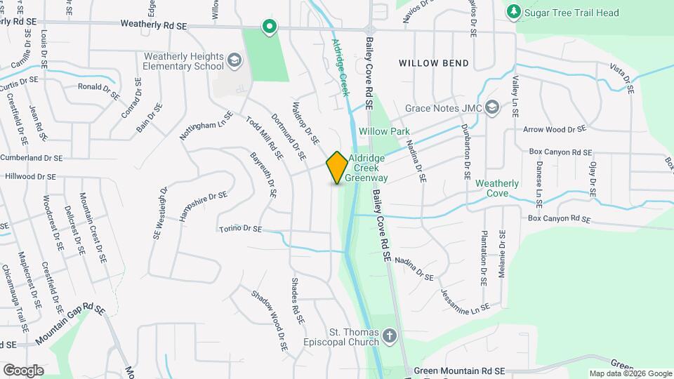 9718 Wallwood Dr SE Map and Location Details
