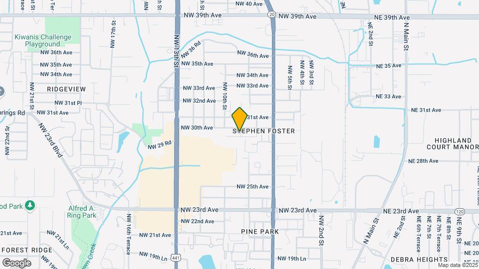 904 NW 29th Pl Map and Location Details