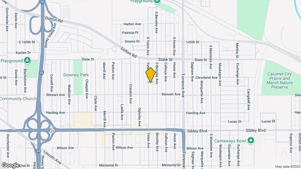 339 Yates Ave Map and Location Details