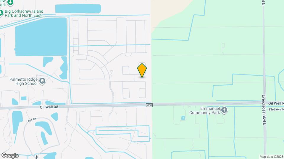 2029 Fairmont Ln Map and Location Details