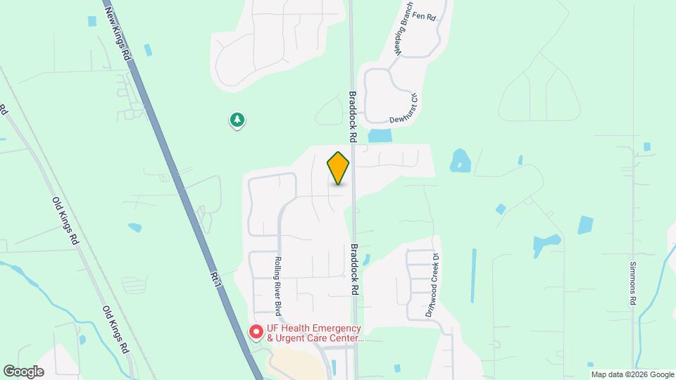 11924 Rolling River Blvd Map and Location Details