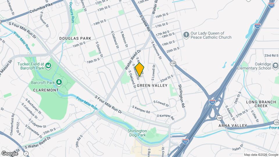 2117 S Nelson St Map and Location Details