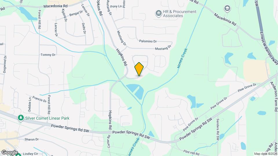 3504 S Hopkins Ct Map and Location Details