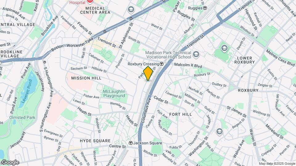 80 Terrace St Mapa y Detalles de la Ubicación