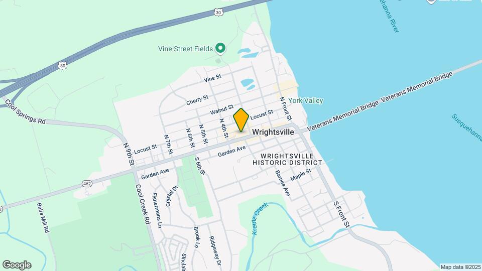 320 Hellam St, Unit 1 Map and Location Details