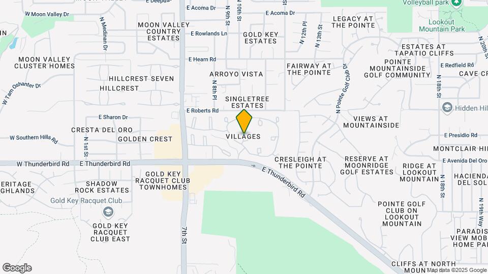 856 E Village Cir Dr S Map and Location Details