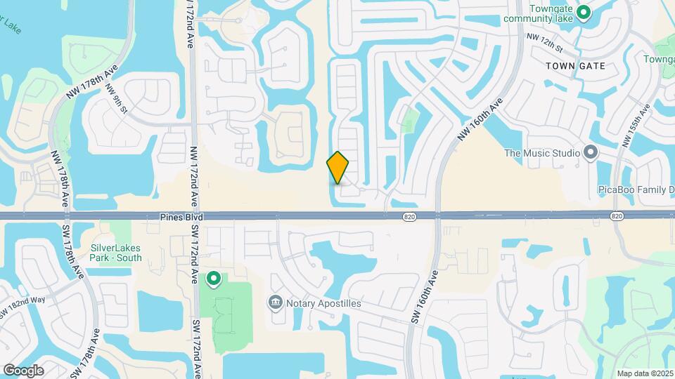 160 NW 166th Ave Map and Location Details