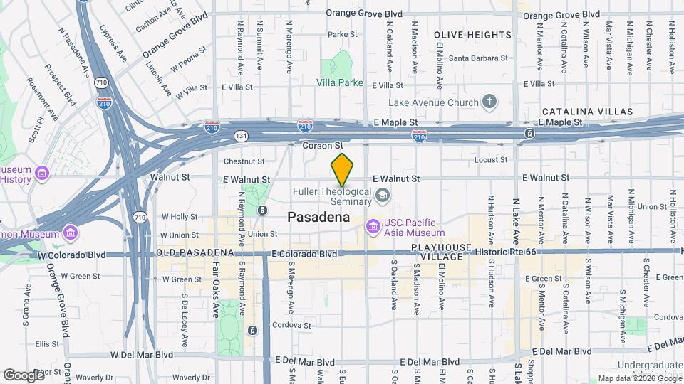 178 N Euclid Ave Map and Location Details