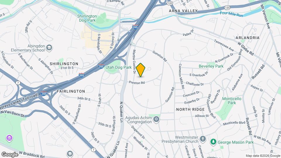 1737 Preston Rd Map and Location Details