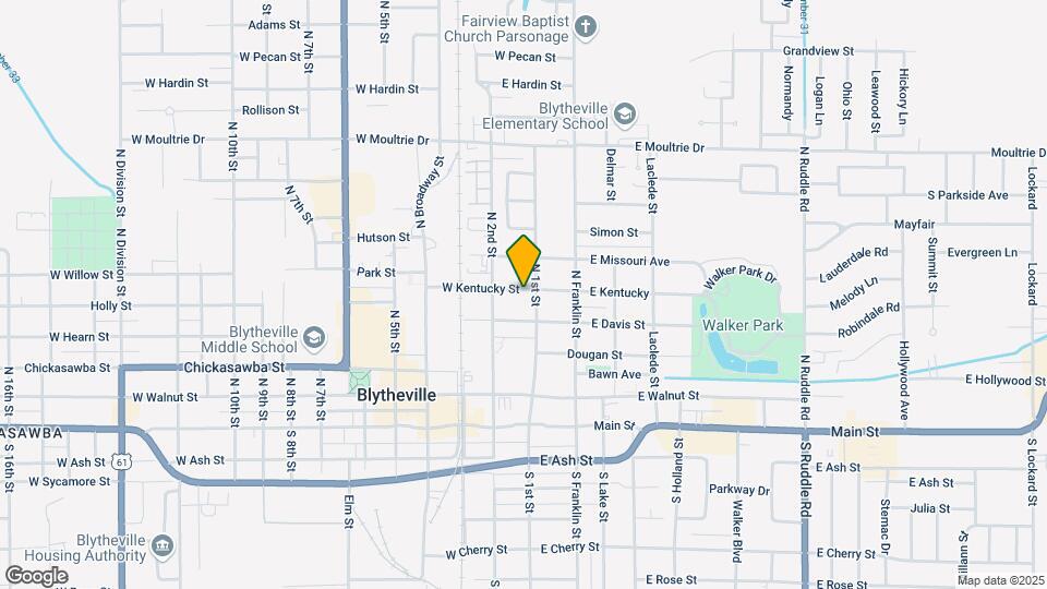 109 W Kentucky St Map and Location Details