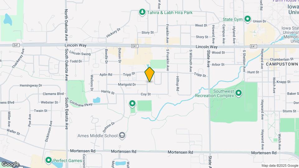 332 Sunflower Dr Map and Location Details