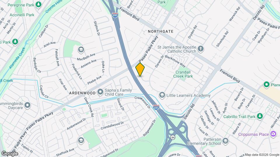 34497 Salinas Pl Map and Location Details