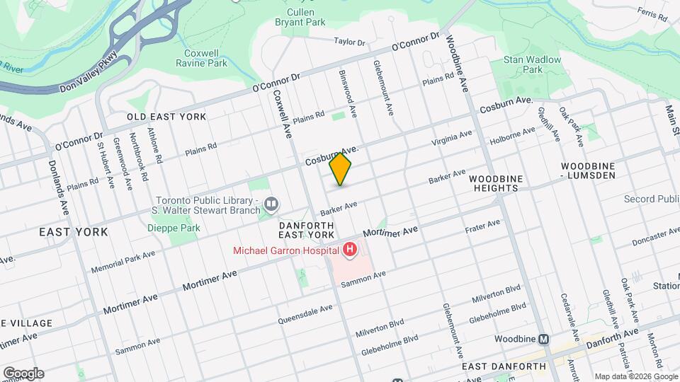 5 Holborne Ave Map and Location Details