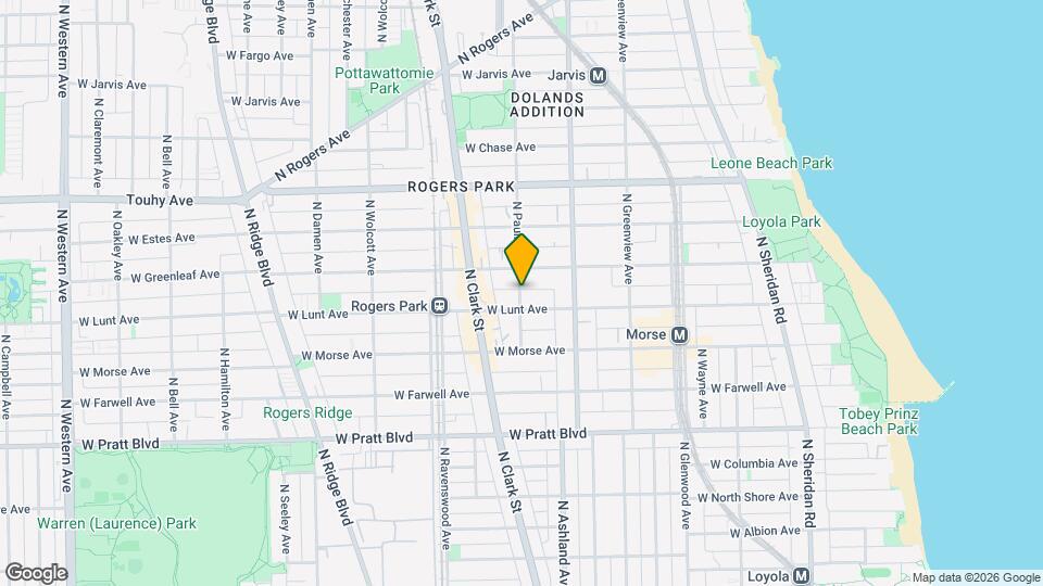 7013 N Paulina St Map and Location Details