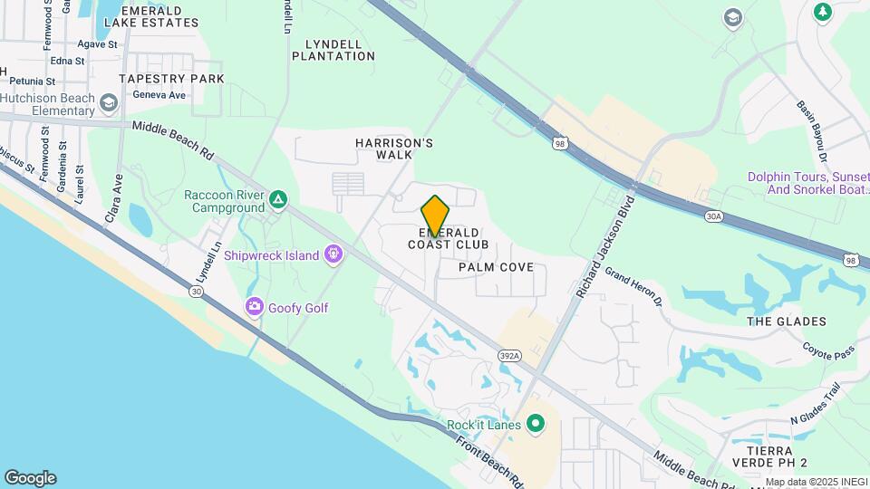 213 Emerald Coast Club Blvd Map and Location Details