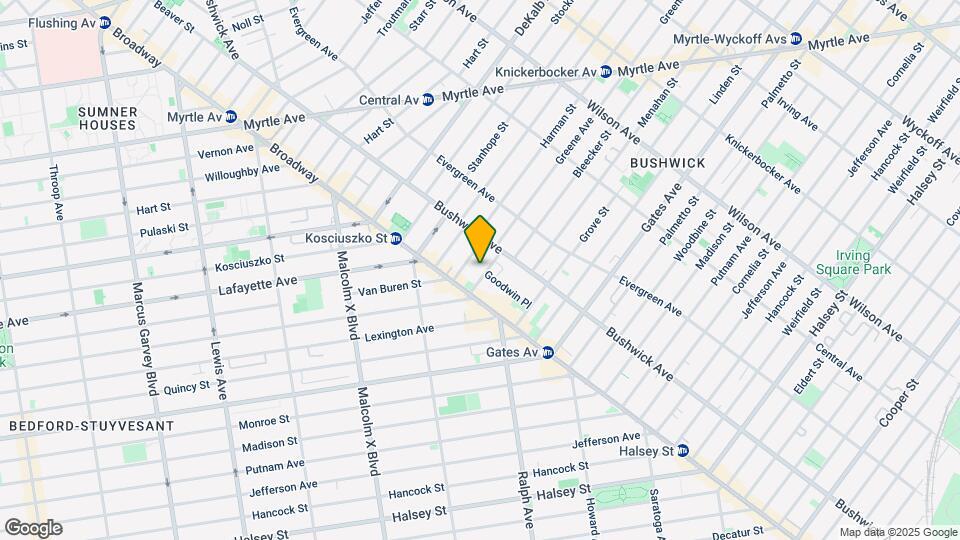 1065 Greene Ave Map and Location Details