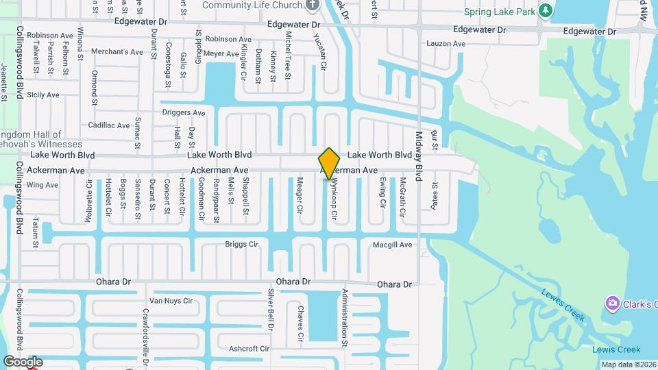 4518 Wynkoop Cir Map and Location Details