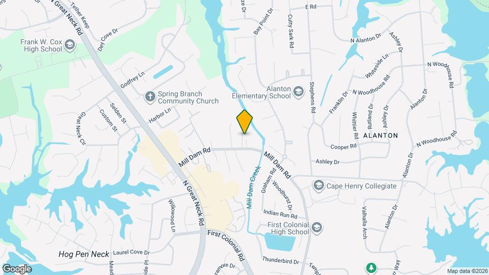 1424 Palmetto Ave Map and Location Details