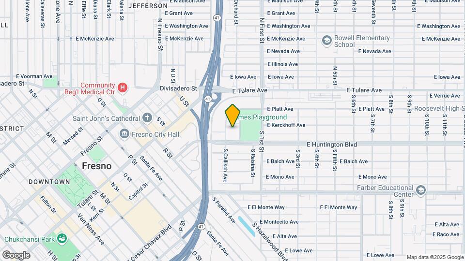 Huntington Gardens Apartments Map and Location Details