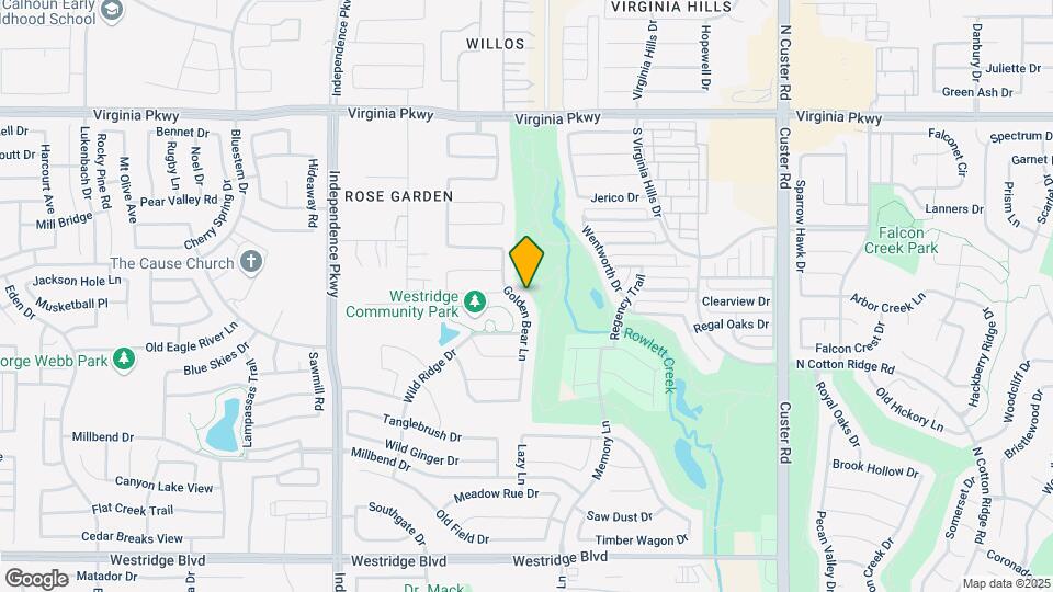 829 Golden Bear Ln Map and Location Details