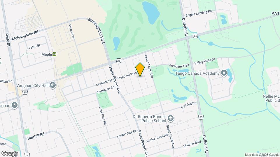 301 Oberfrick Ave Map and Location Details