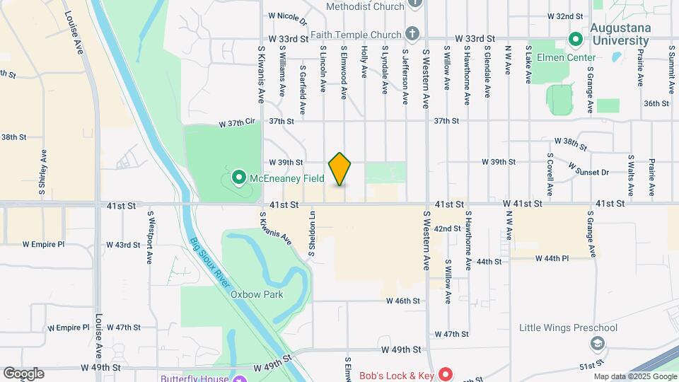 3309 S Elmwood Ave Map and Location Details