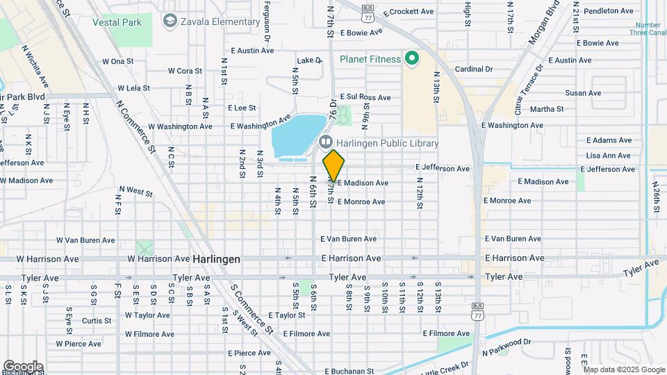 218 N 7th St Mapa y Detalles de la Ubicación