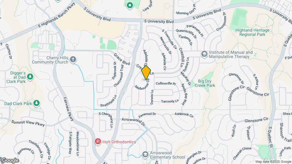 9952 Melbourne Cir Map and Location Details