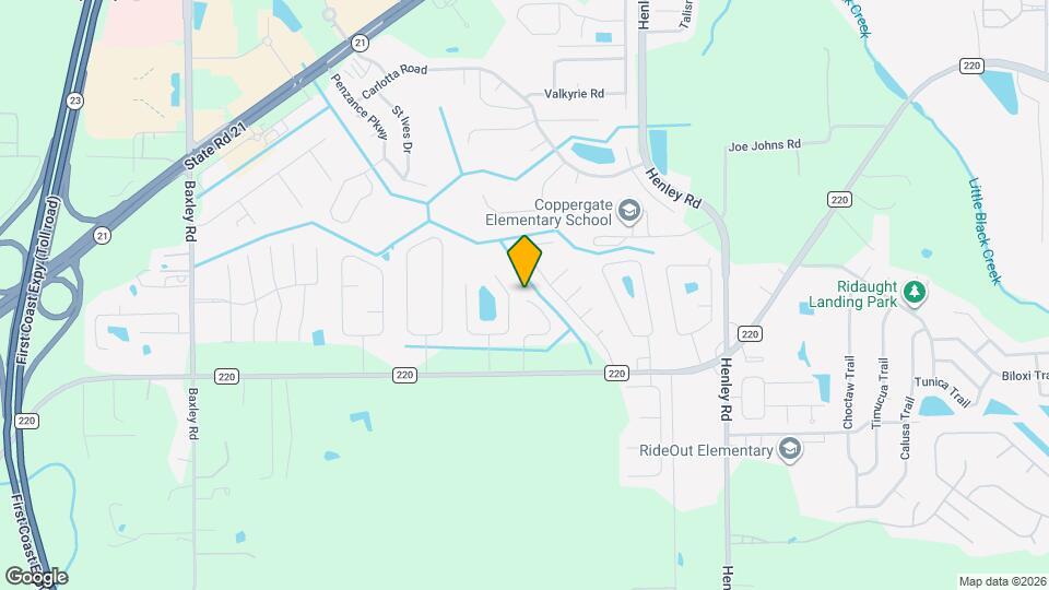 1807 Lago Del Sur Drive Map and Location Details