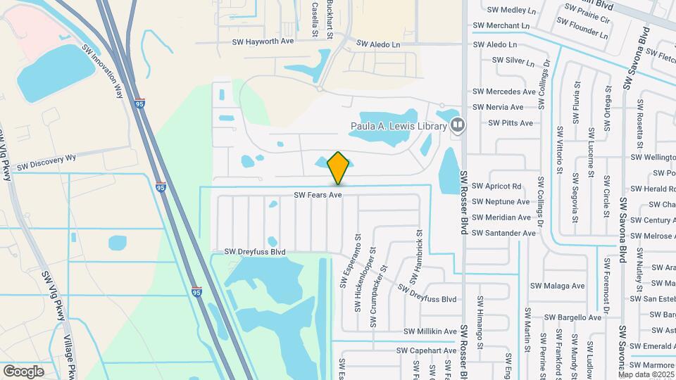 1931 SW Fears Ave Mapa y Detalles de la Ubicación