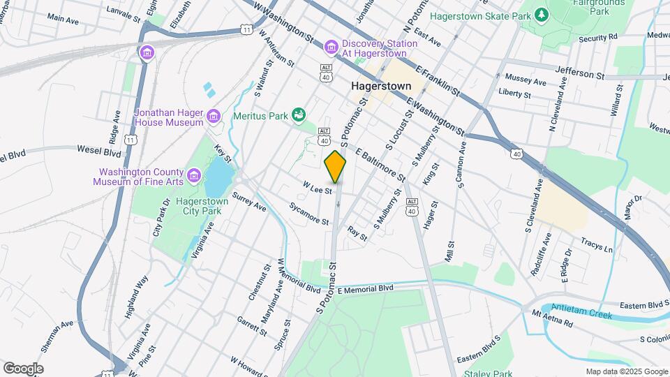 277 S Potomac St Map and Location Details