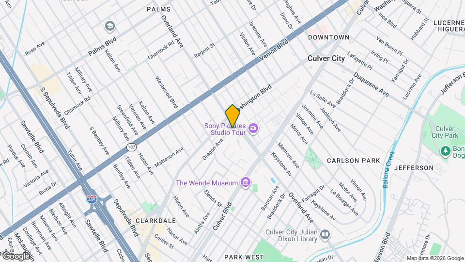 10720 Oregon Ave Map and Location Details