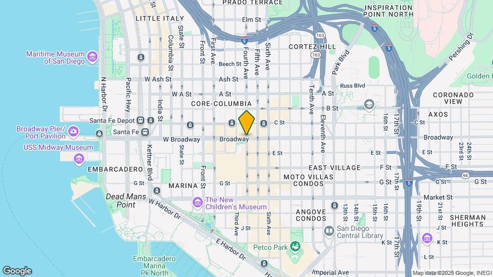 1611 Hotel Cir S, Unit A103 Map and Location Details