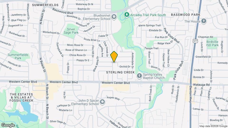 6828 Windwillow Dr Map and Location Details