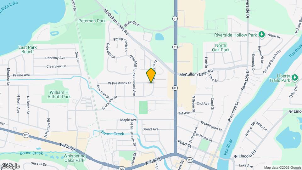 3715 W Prestwick St Map and Location Details