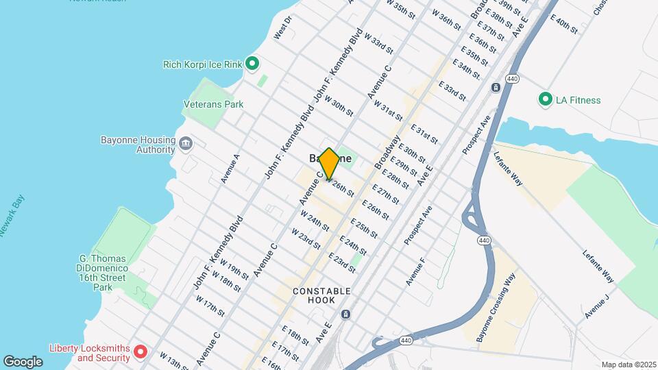 40-42 W 26th St Mapa y Detalles de la Ubicación
