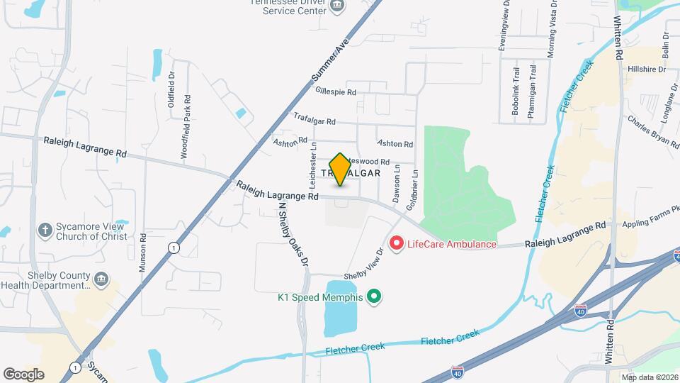 6312 Raleigh Lagrange Rd Map and Location Details