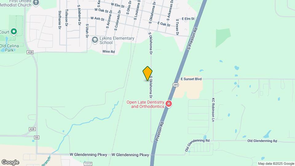 1055 S Oklahoma Dr Map and Location Details