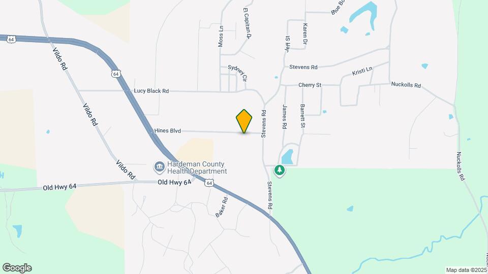 105 Hines Blvd Map and Location Details